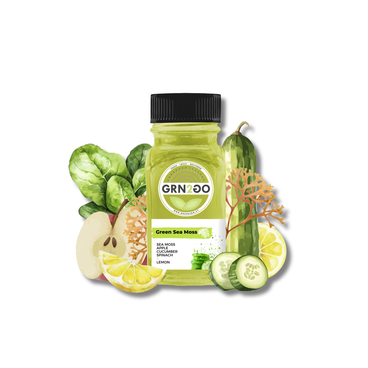 ColdPressed Shots Green2GoCayman