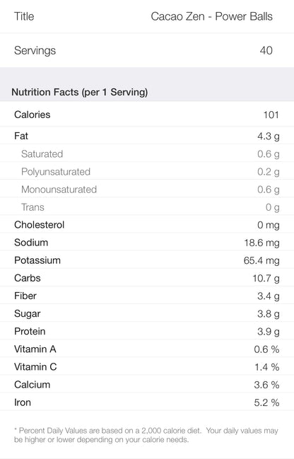 Maca Bites